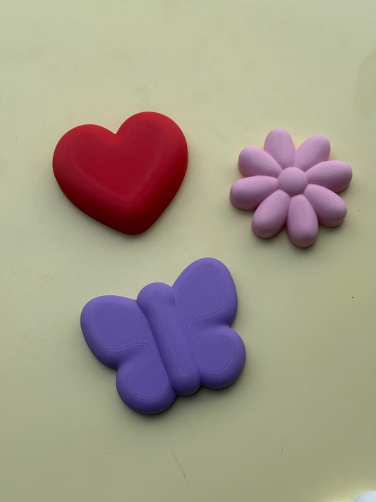 Glossy 3D Wall Decor 10cm