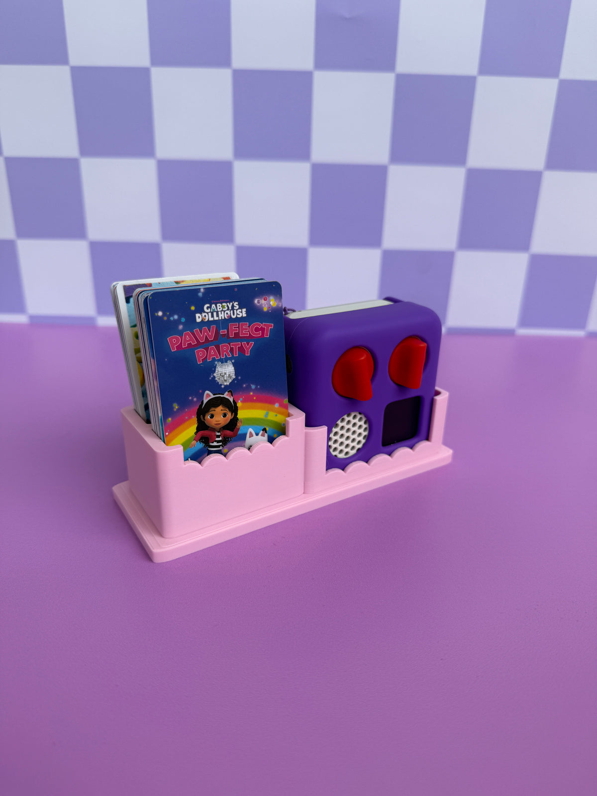 Scolloped Yoto Holder for Gen 3 Mini Player