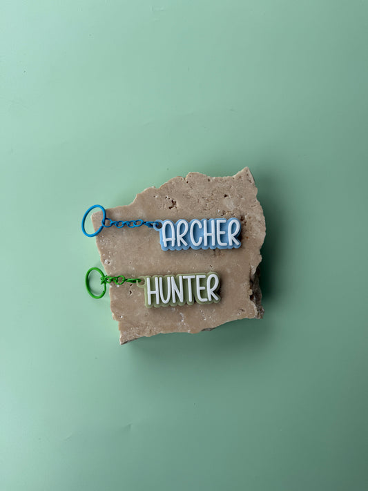 Personalised Name Bag Tags