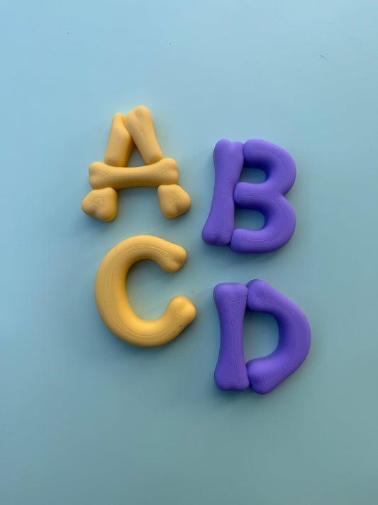 Dino Individual Letters
