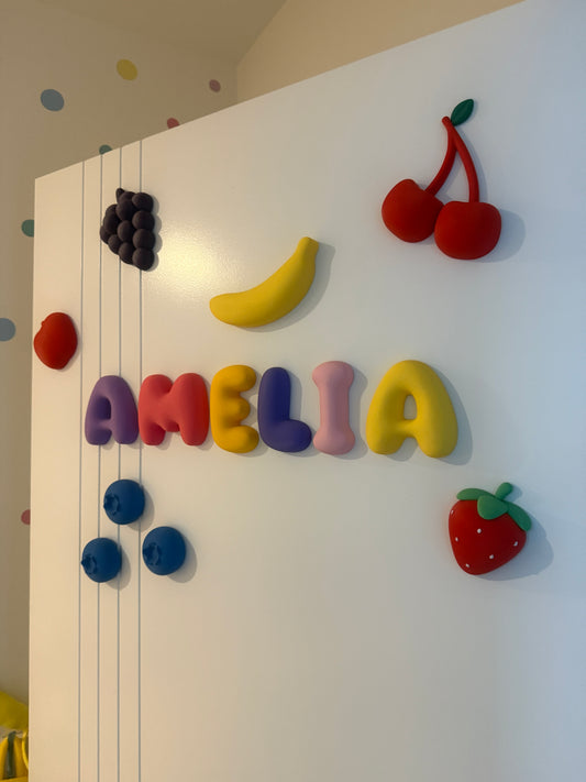 Fruit Salad Wall Shapes