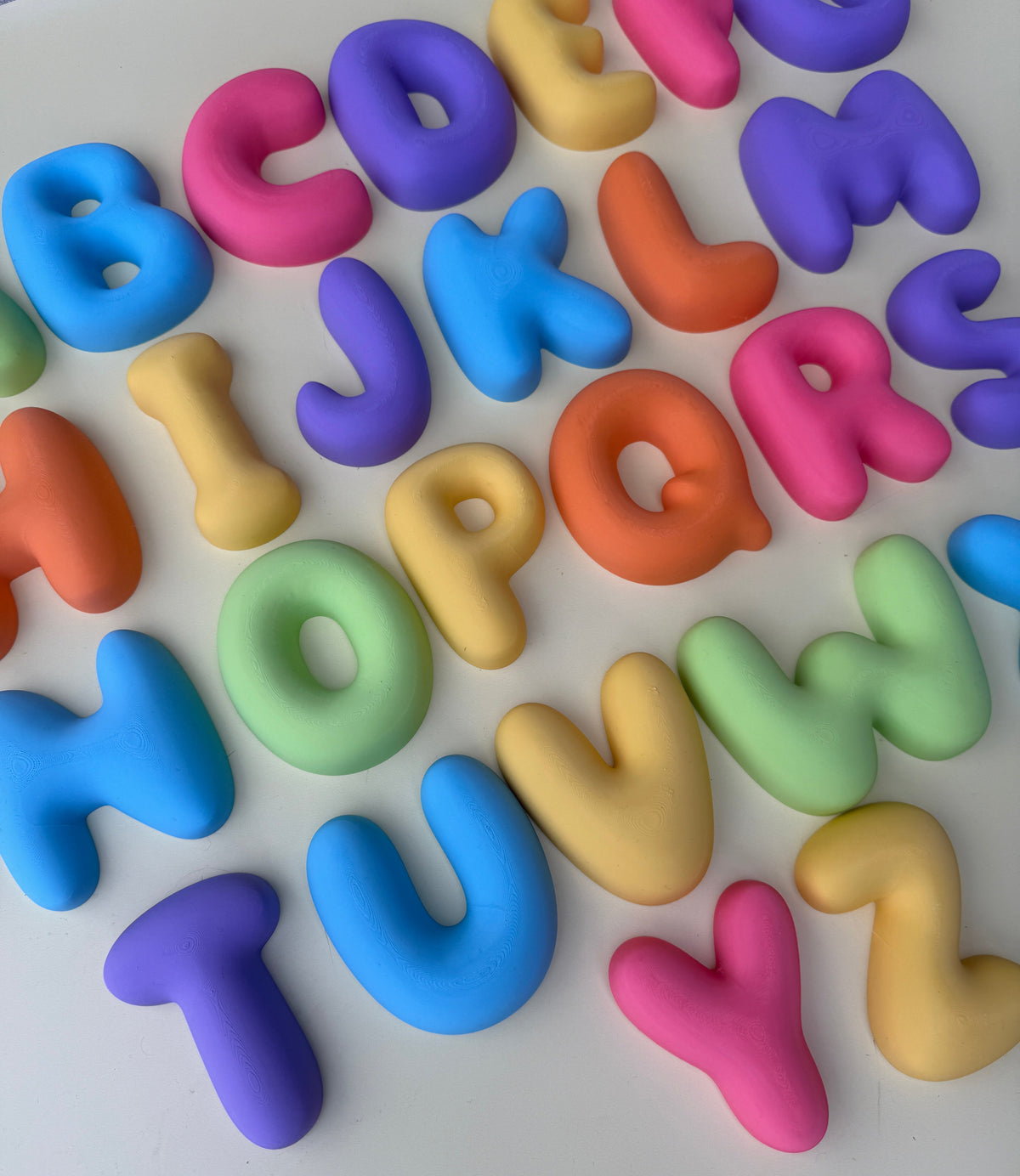 Bubble Letter Alphabet | 7.5cm