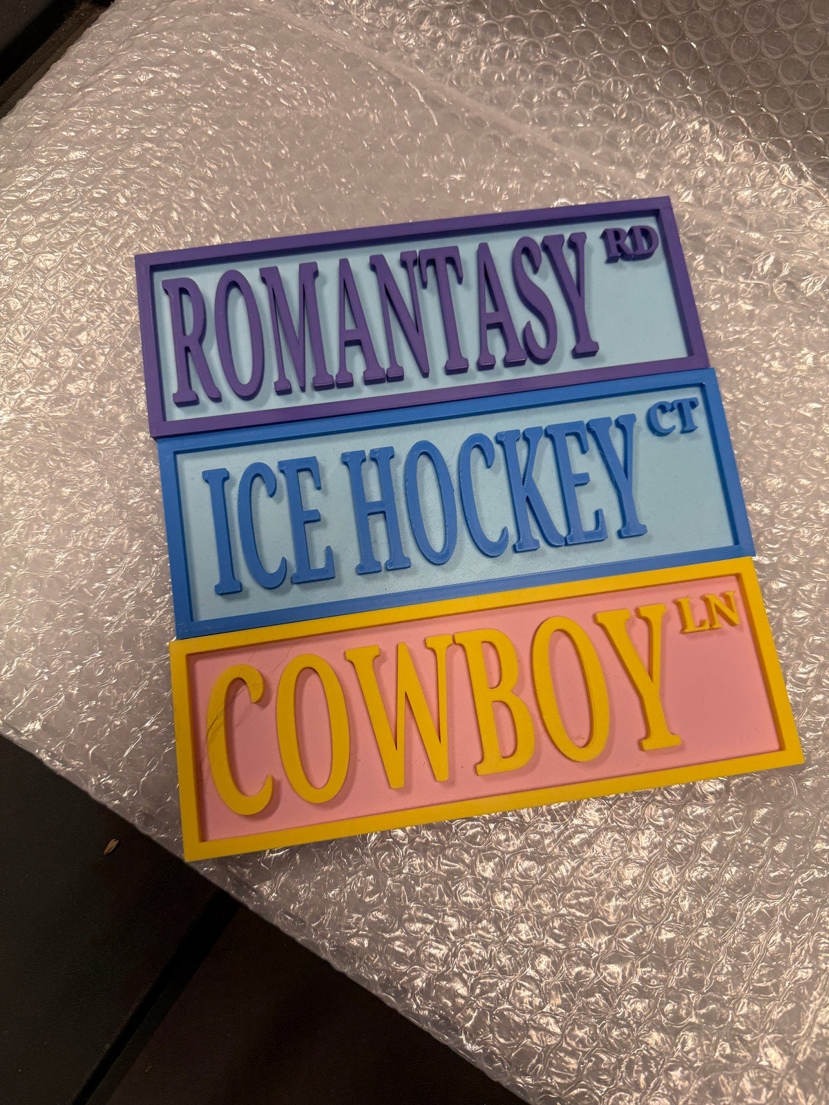 Library Signs | Samples & Oopsies