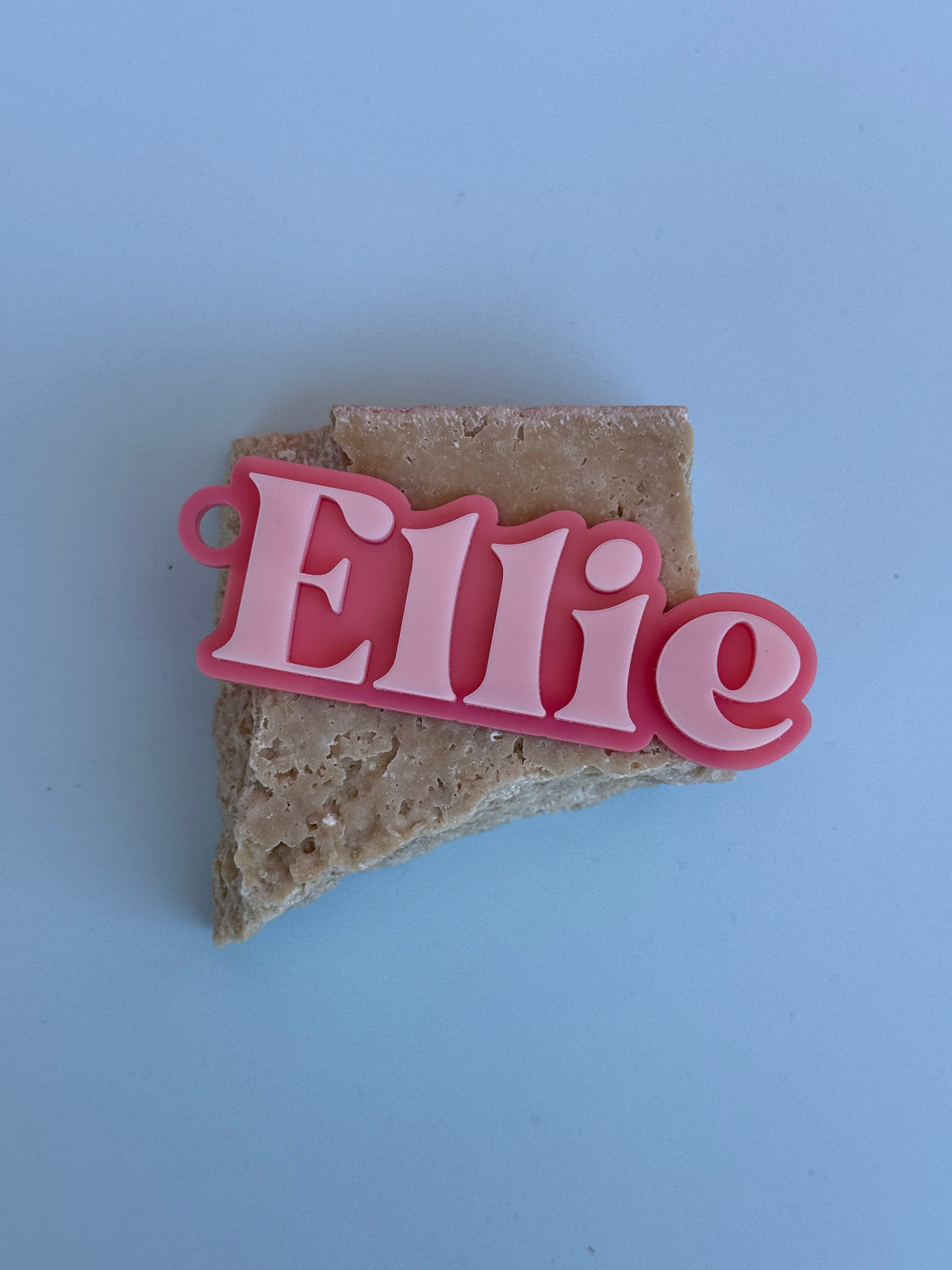 Acrylic Personalised Name Bag Tags / Keychains