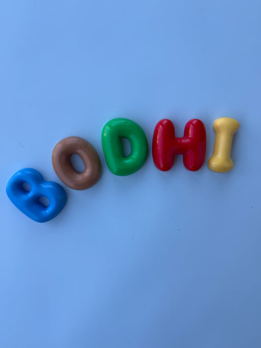 Glossy Bubble Letters