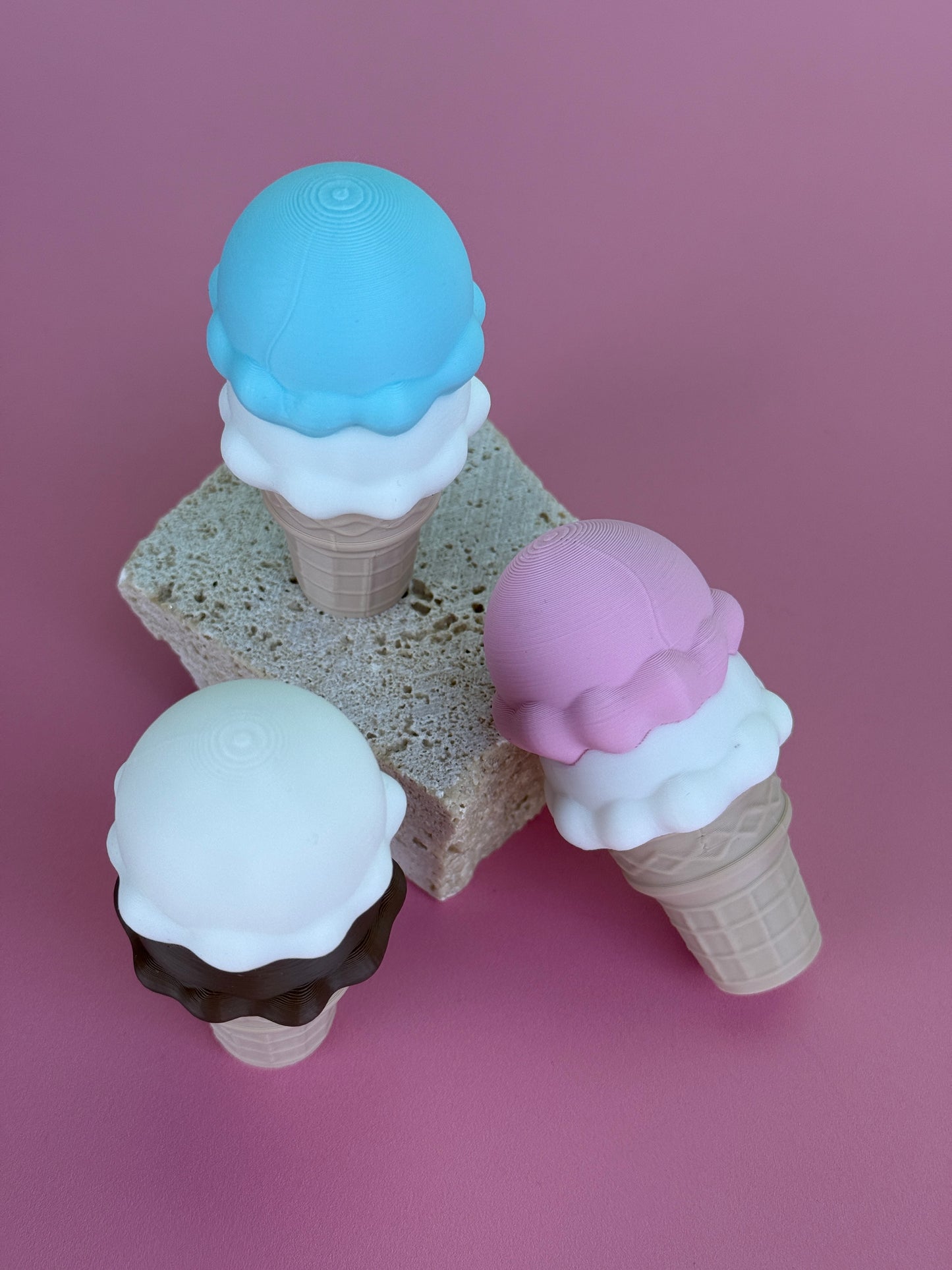Ice Cream Double Scoop Clickers