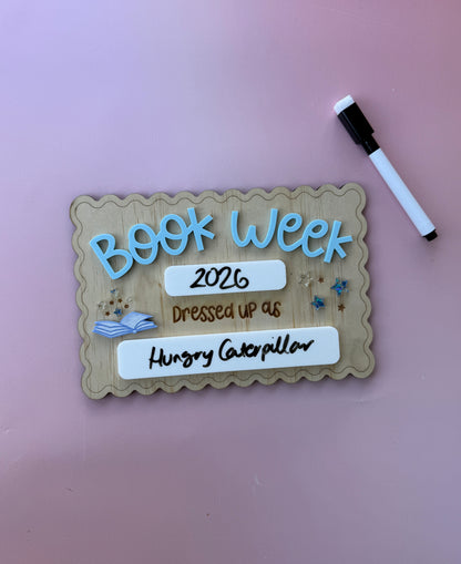 Book Week Sign