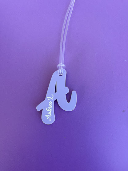 Letter Bag Tags