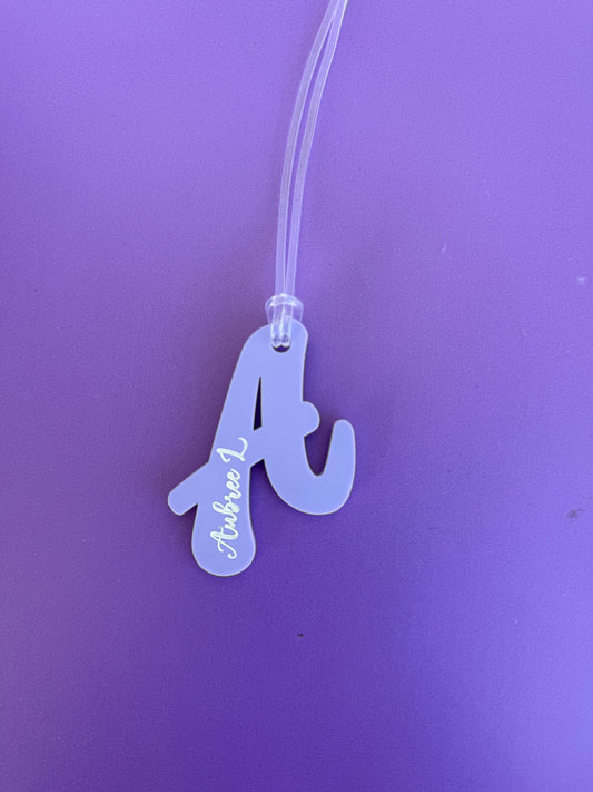 Letter Bag Tags