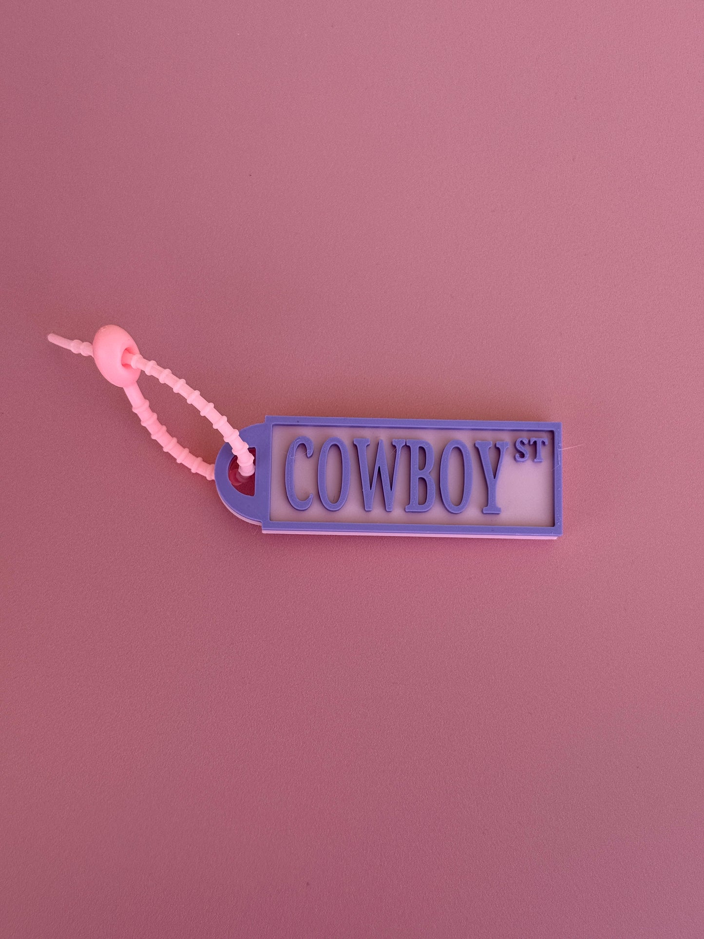 Mini Library Sign Keychain