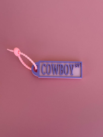 Mini Library Sign Keychain