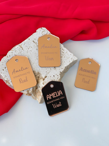 Something To Tags | 4 Set