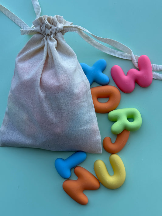 Bubble Letter Alphabet