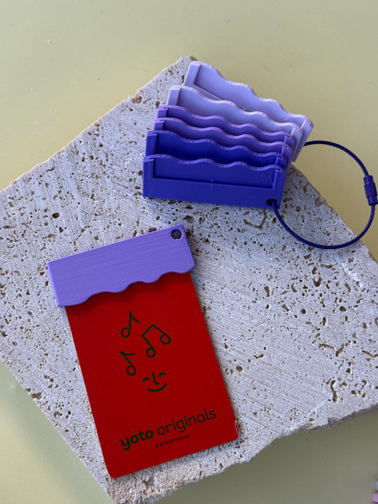 Colour Themed Yoto Card Sets | Wavy V2 | 6pcs