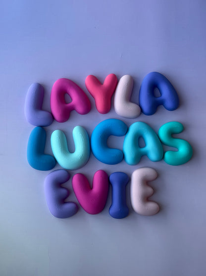 Bubble Letters | Pick a theme, we do the rest!