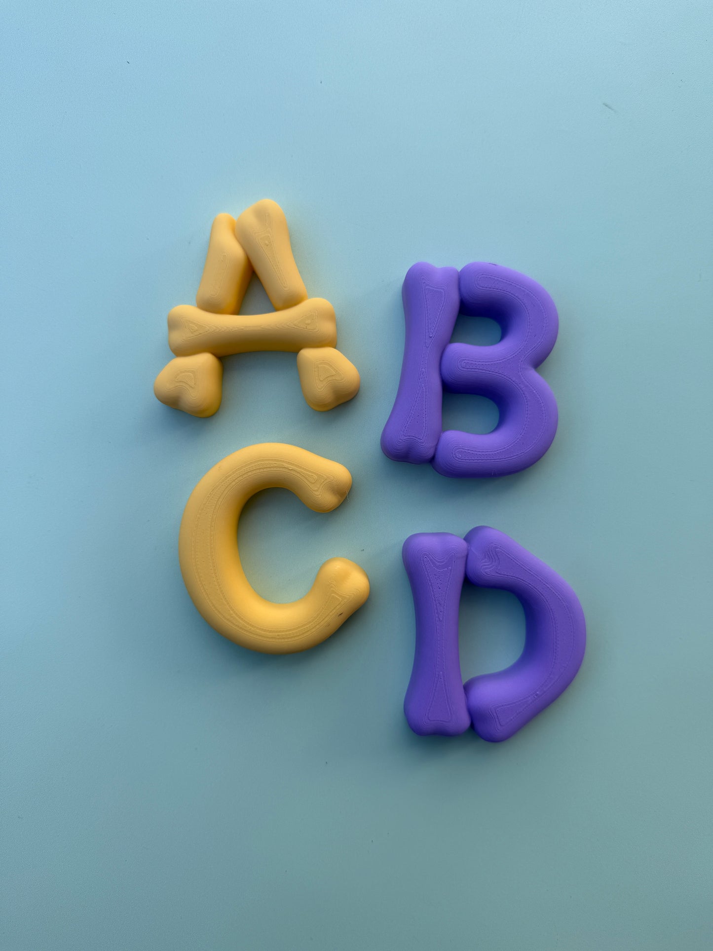 Dino Individual Letters