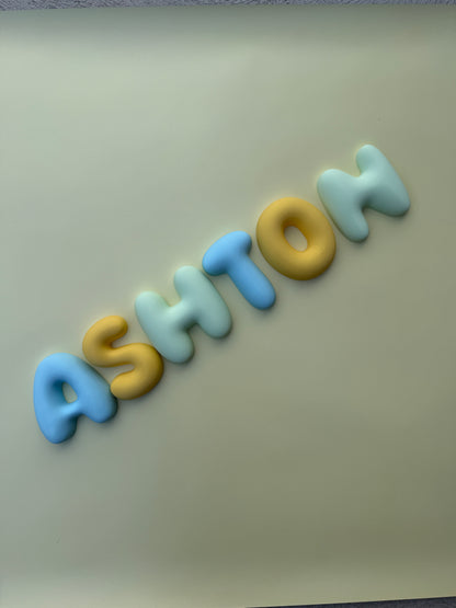 Individual Bubble Letters Large | 10cm