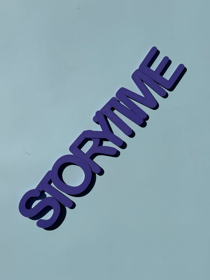 Popping Name Plaque