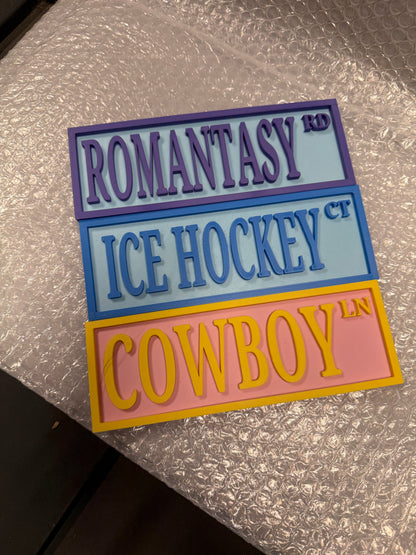 Library Signs | Samples & Oopsies