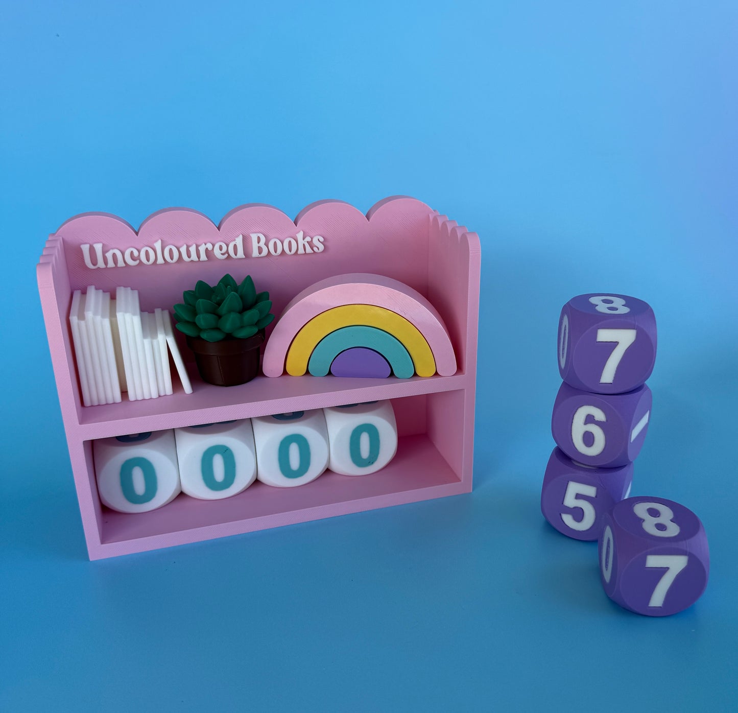 Colouring In Bookshelf