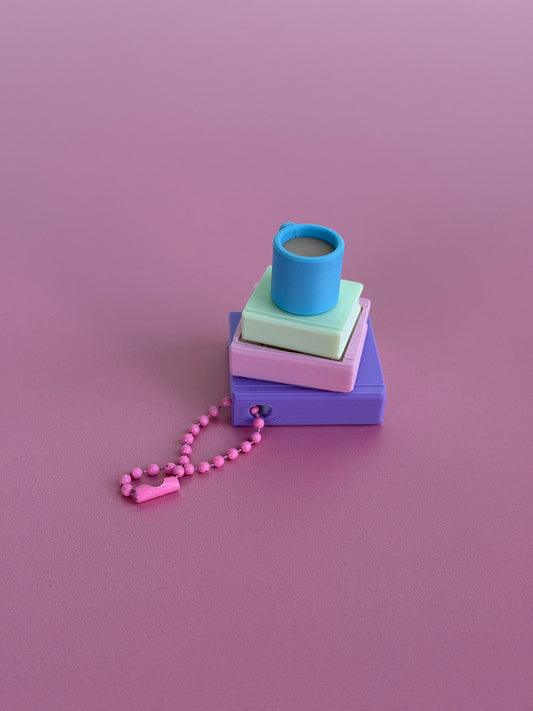 Stacked Booked Clicker & Keychain