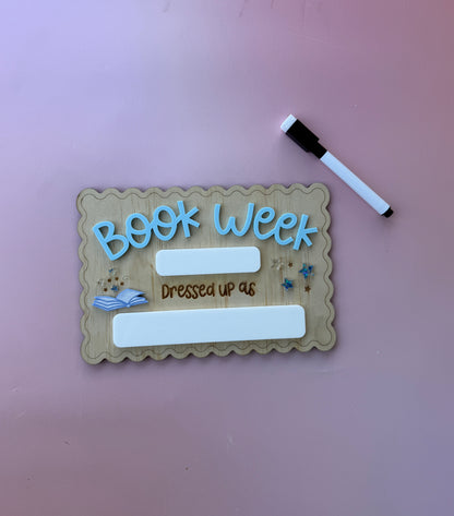 Book Week Sign