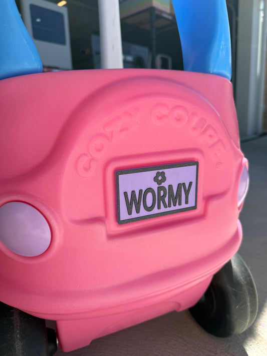 Cosy Coupe Numberplate