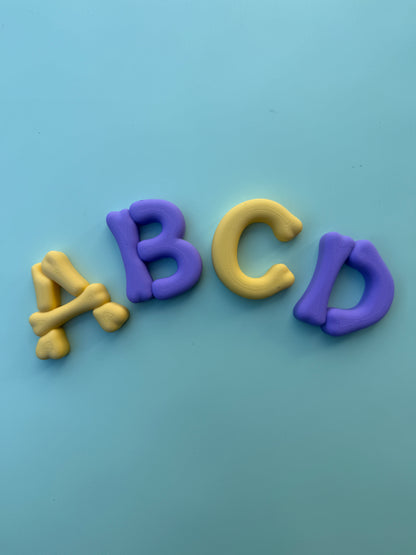 Dino Individual Letters