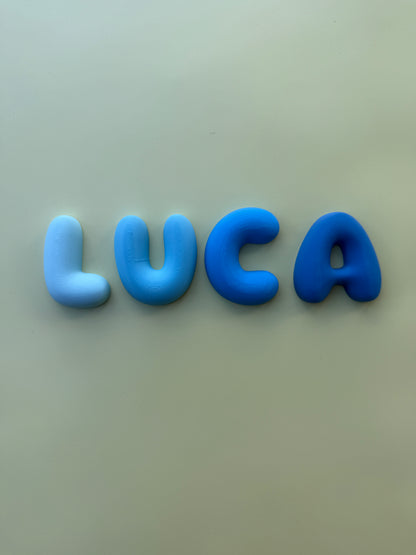 Individual Bubble Letters