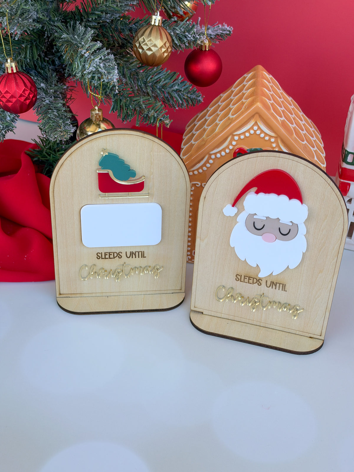 Christmas Countdown Plaque