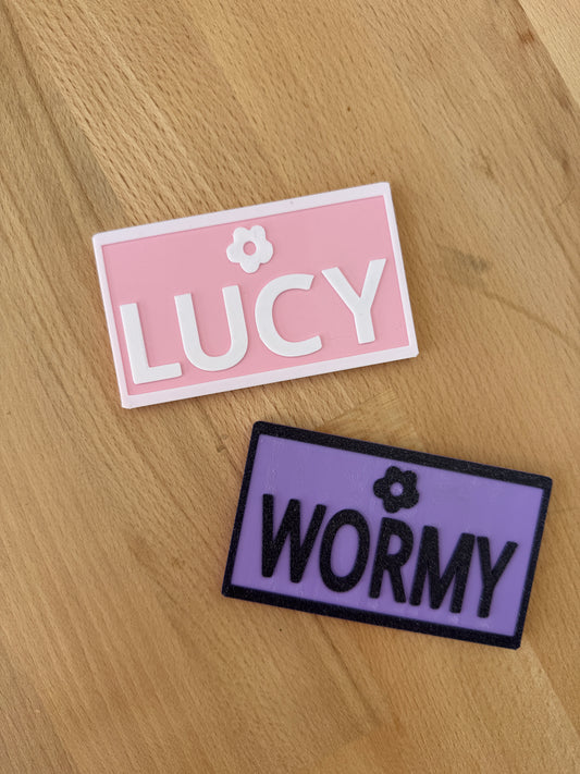 Cosy Coupe Numberplate