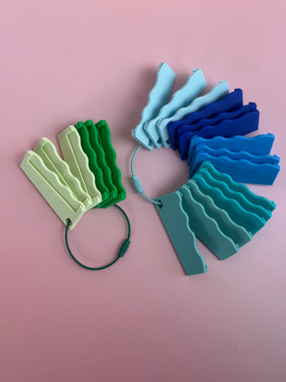 Wavy Yoto Card Holder Colour Theme Sets