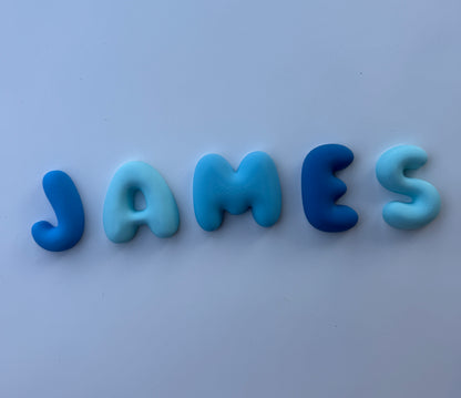 Individual Bubble Letters