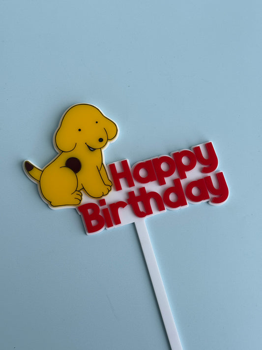 Spot the Dog Cake Topper