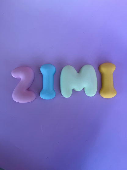Individual Bubble Letters Large | 10cm