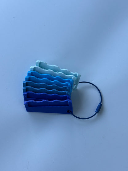 Wavy Yoto Card Holder Colour Theme Sets