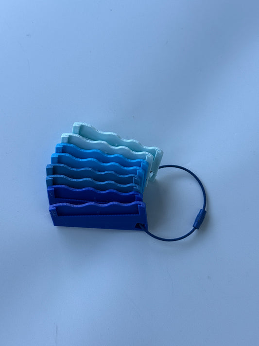 Wavy Yoto Card Holder Colour Theme Sets