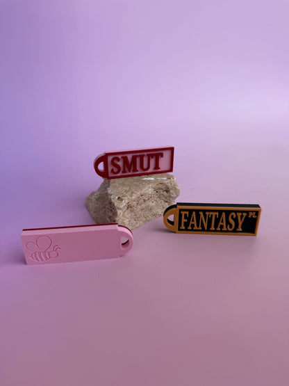 Mini Library Sign Keychain