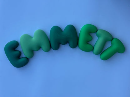 Bubble Letters | Pick a theme, we do the rest!