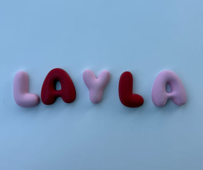 Individual Bubble Letters