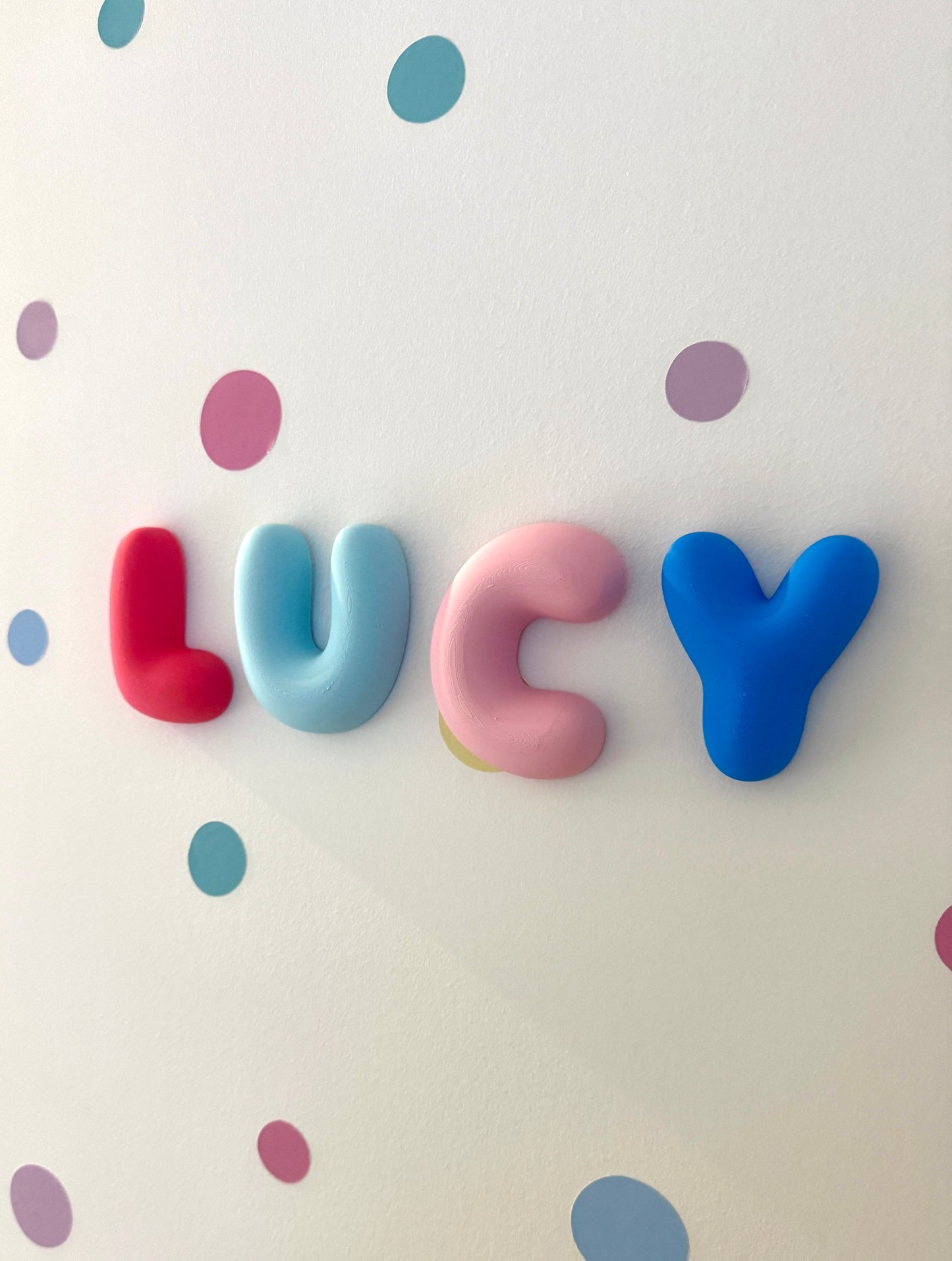 Individual Bubble Letters Large | 10cm
