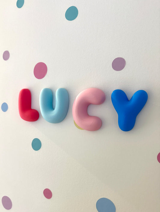 Individual Bubble Letters Large | 10cm