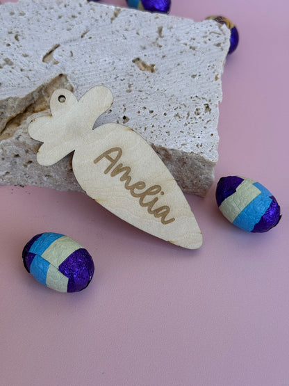 Easter Carrot Gift Tags