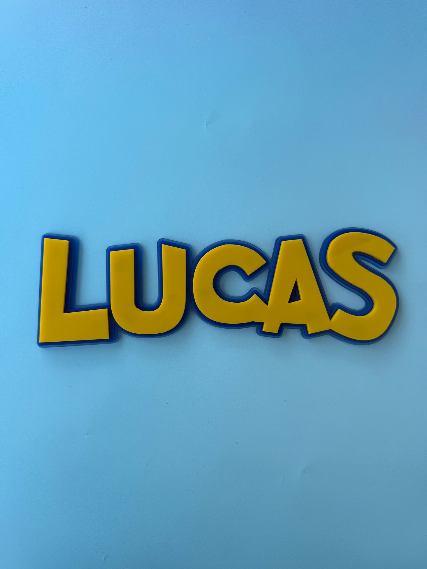 Deluxe Custom Double Acrylic Name Sign