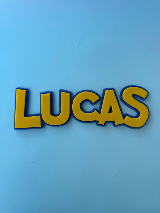 Deluxe Custom Double Acrylic Name Sign