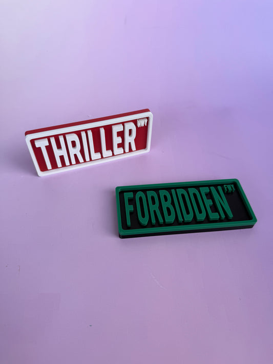 Library Bookish Signs Fully Custom