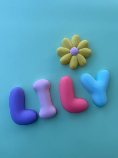 Individual Bubble Letters Large | 10cm