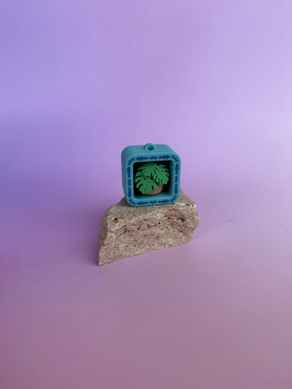 Mini Bookshelf Clicker & Keychain
