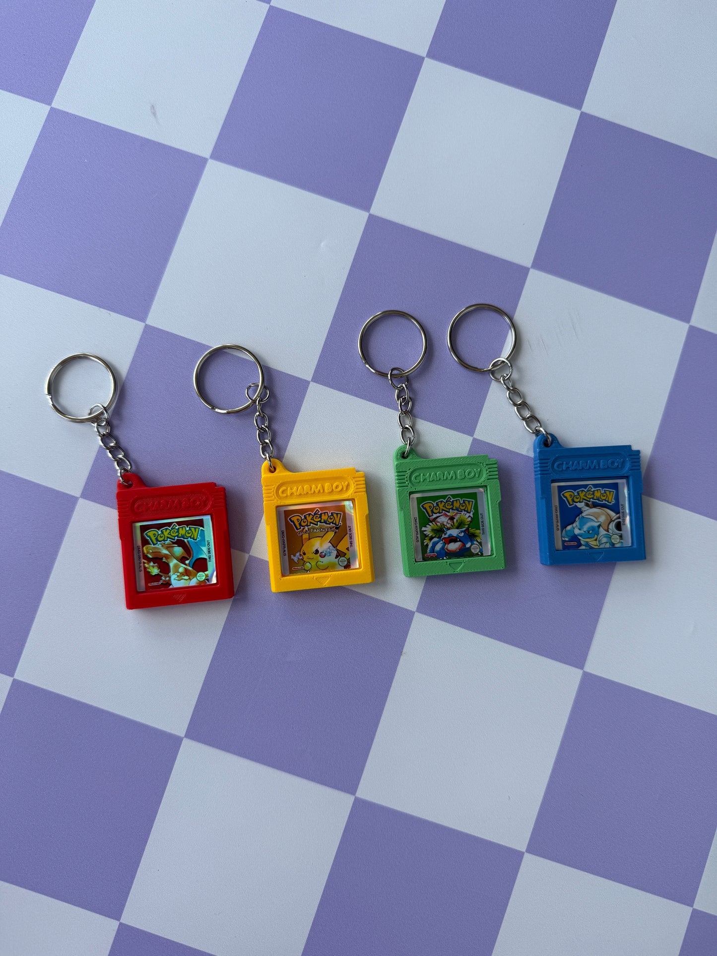 Game Card Keychain