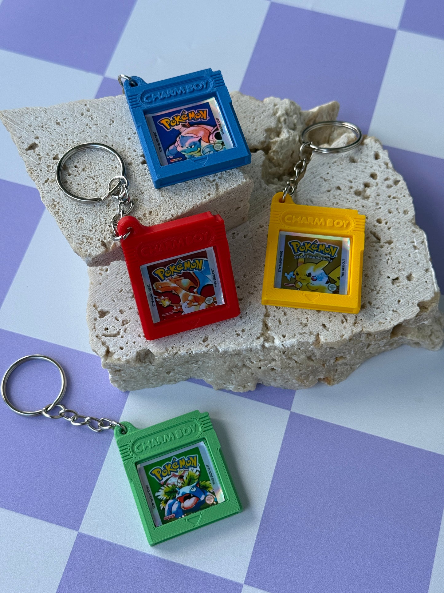 Game Card Keychain